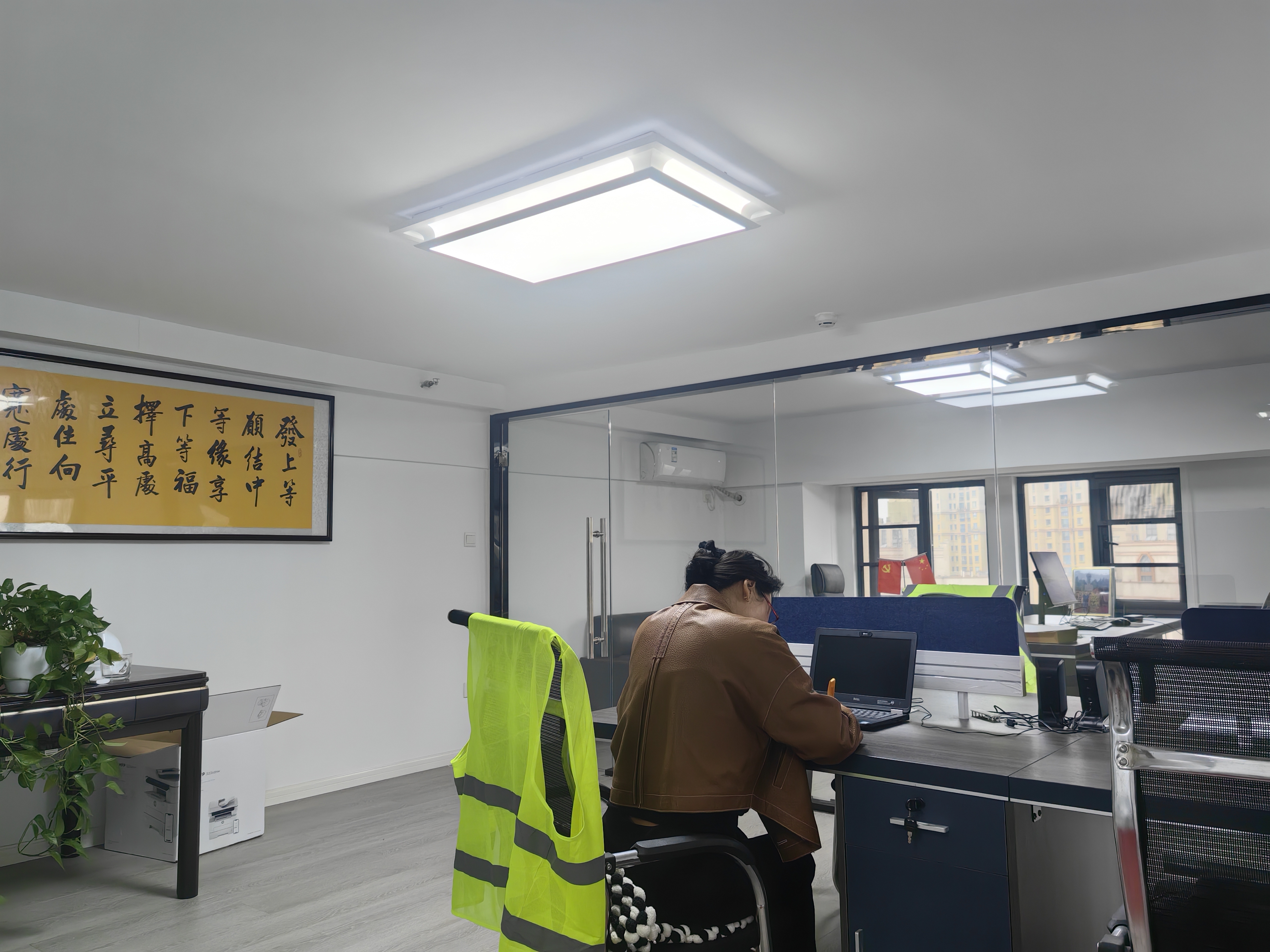 安装现场示意图