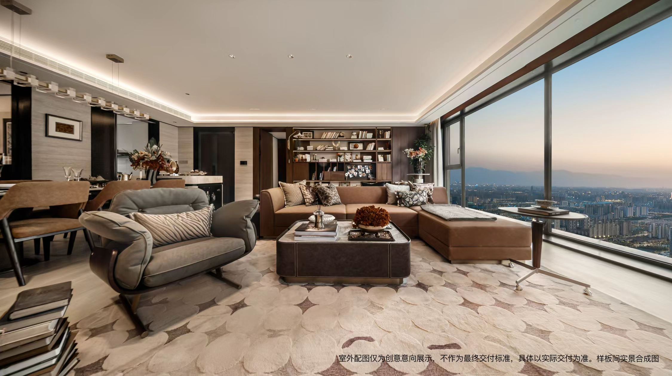 龙翔奥城珑璟府建筑外立面效果图