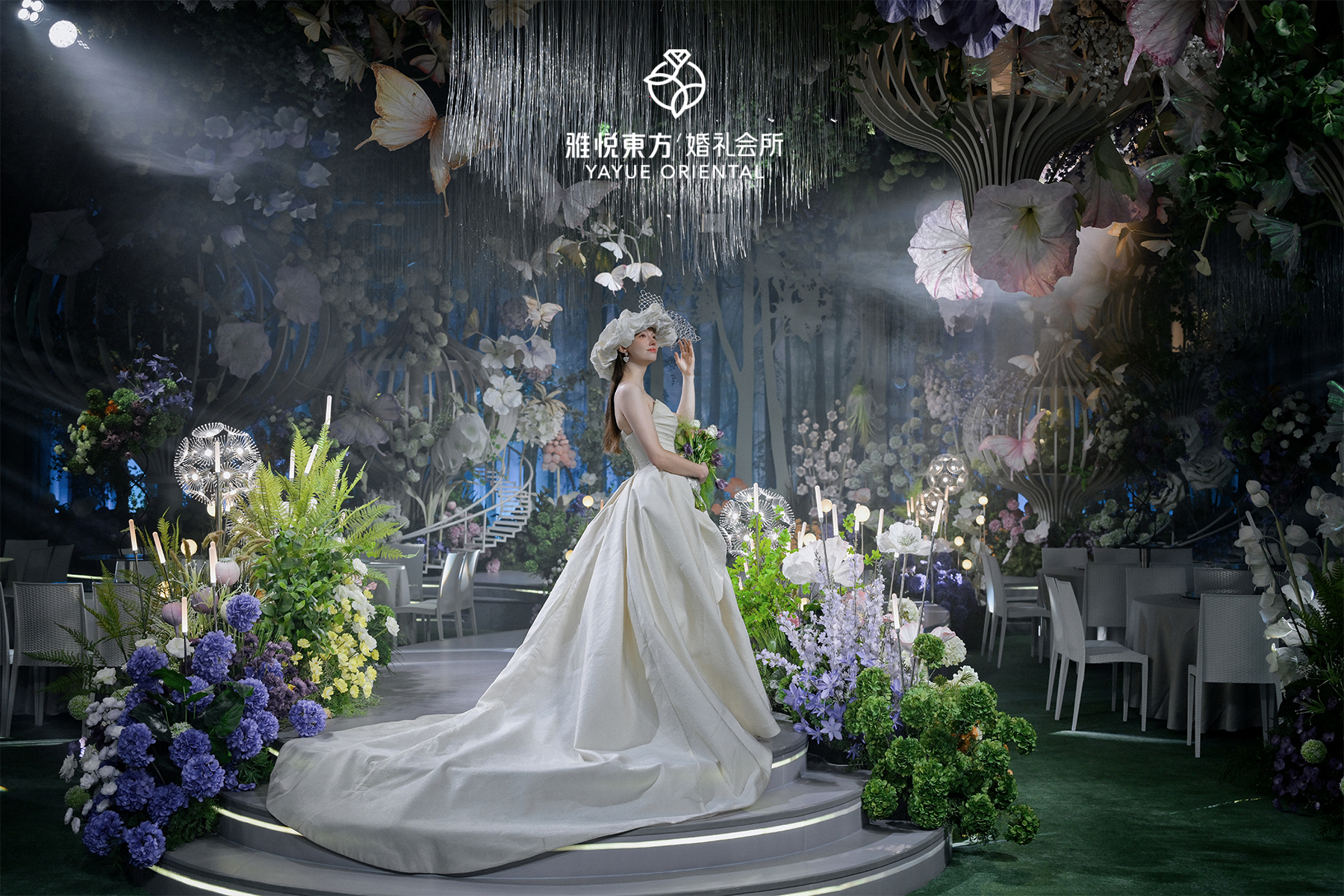 雅悦东方开放式厨房实景