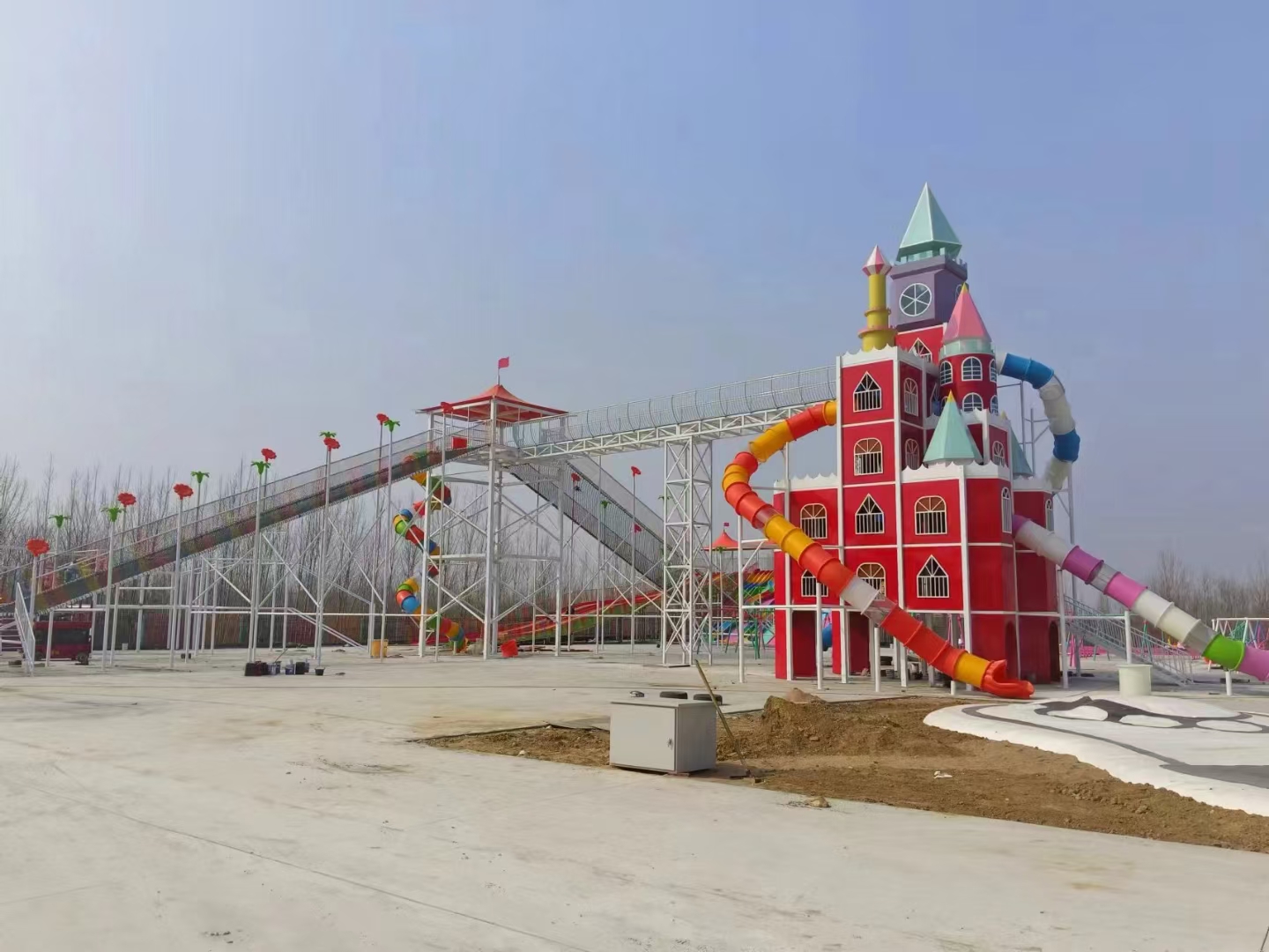 无动力乐园设备组合场景