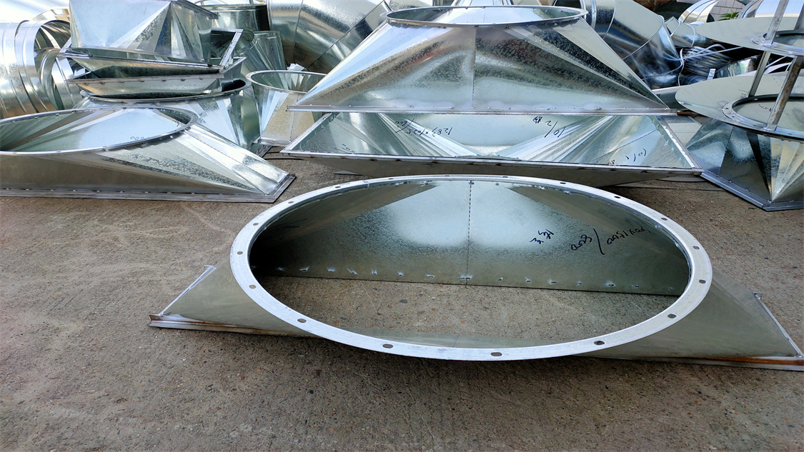 现代化风管加工车间